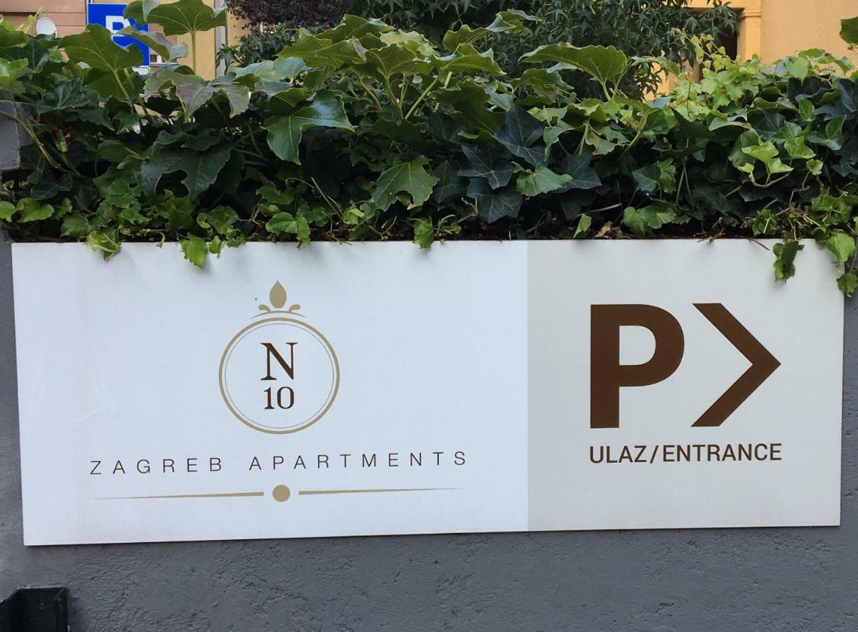 Apartments N10 Zagreb Dış mekan fotoğraf